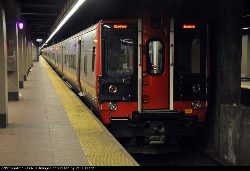 Paused commuter at Grand Central Terminal